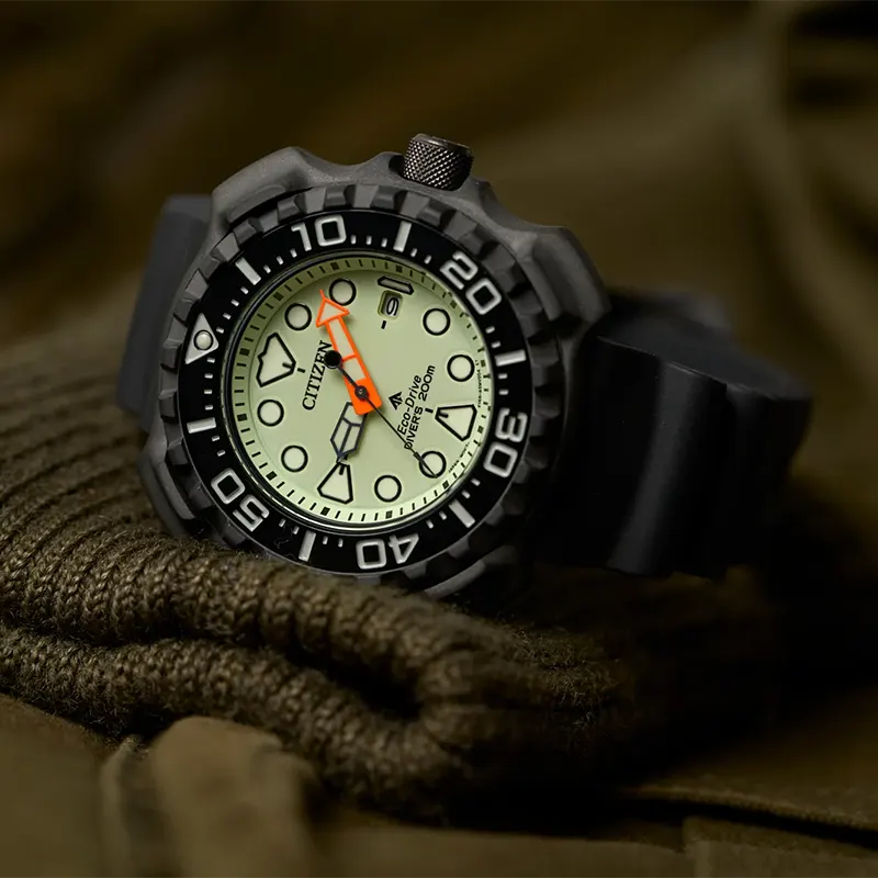 Citizen Eco-Drive® Promaster Super Titanium Full Lume Dial Men's Watch- BN0227-25X